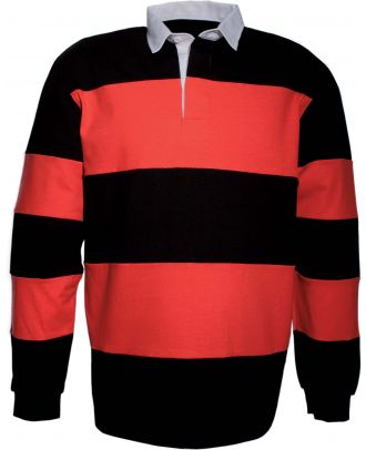 Polo rugby K215 - Black / Red