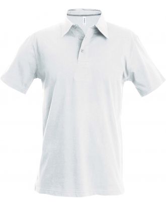 Polo enfant manches courtes K249 - White