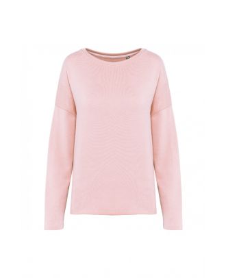 Sweat-shirt femme "Loose" K471 - Pale Pink