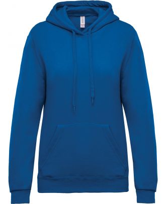 Sweat-shirt femme à capuche K473 - Light Royal Blue
