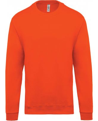 Sweat-shirt enfant col rond K475 - Orange 