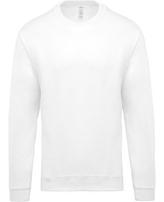 Sweat-shirt enfant col rond K475 - White