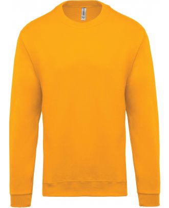 Sweat-shirt enfant col rond K475 - Yellow