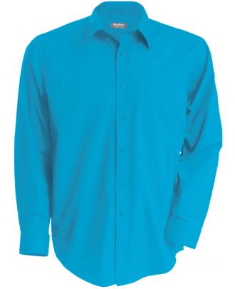 Chemise manches longues Jofrey K545 - Bright Turquoise