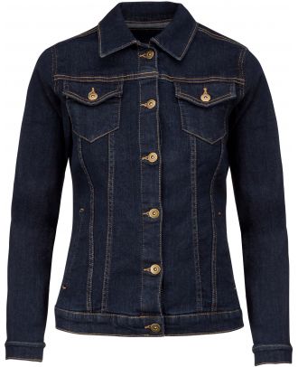 Blouson Jean Femme denim non doublé K6137 - Blue Rinse