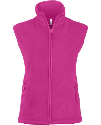 Gilet femme micropolaire Mélodie K906 - Fuchsia