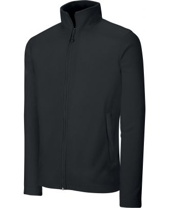 Veste micropolaire zippée K9102 - Black