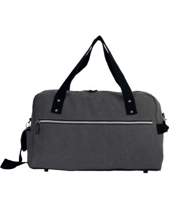 Sac de voyage en coton canvas KI636 - Washed Dark Grey