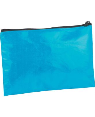 Pochette / étui en coton enduit personnalisable KI0714 - Turquoise