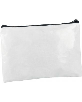 Pochette / étui en coton enduit personnalisable KI0714 - White