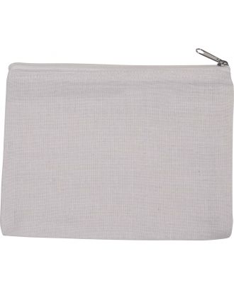 Pochette en juco personnalisable KI0723 - Vanilla White