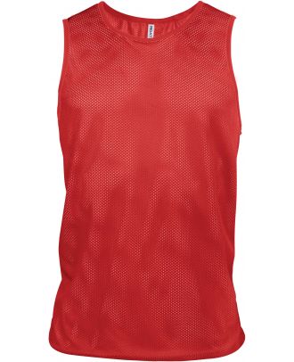 Chasuble en filet léger multisports PA043 - Sporty Red