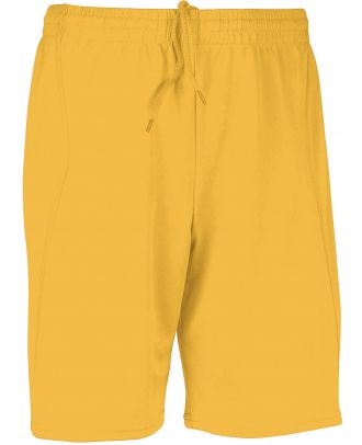Short de sport PA101 - Sporty Yellow
