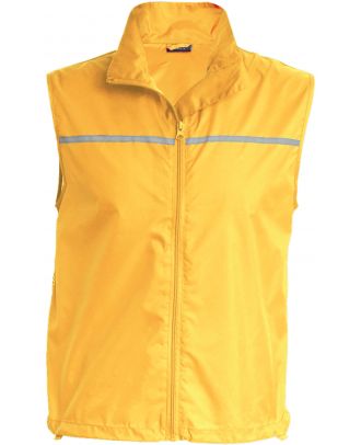 Gilet d'entrainement Runner dos filet PA234 - Yellow