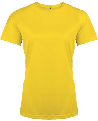 T-shirt femme manches courtes sport PA439 - True Yellow