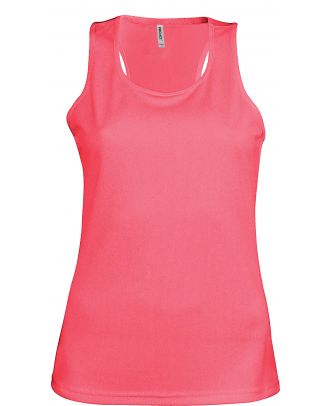 Débardeur femme sport PA442 - Fluorescent Pink