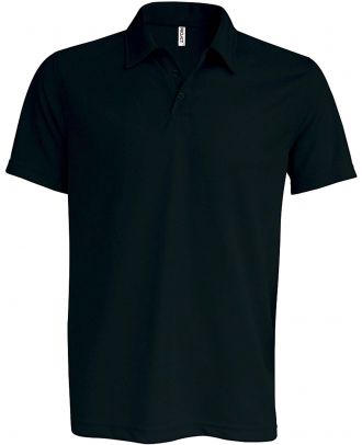 Polo homme sport manches courtes PA482 - Black