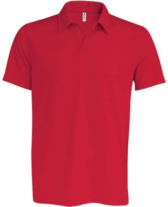 Polo homme sport manches courtes PA482 - Red