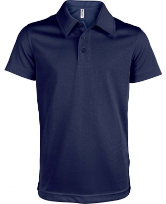 Polo enfant sport manches courtes PA484 - Navy