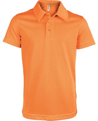 Polo enfant sport manches courtes PA484 - Orange