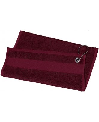 Serviette de golf PA570 - Bordeaux