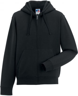 Sweat-shirt zippé capuche authentic RU266M - Black