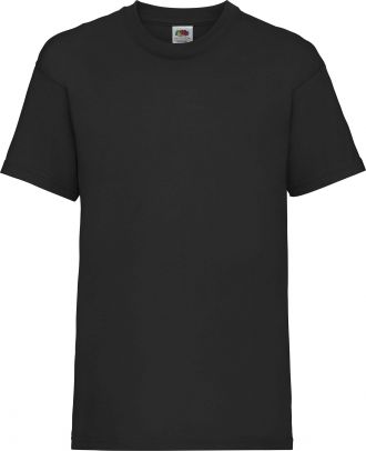 T-shirt enfant manches courtes Valueweight SC221B - Black