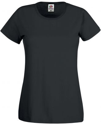 T-shirt femme manches courtes Original-T SC61420 - Black de face