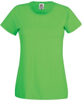 T-shirt femme manches courtes Original-T SC61420 - Lime de face