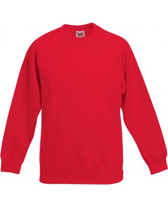 Sweat-shirt enfant manches raglan SC62039 - Red