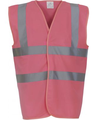 Gilet haute visibilité HVW100 - Pink