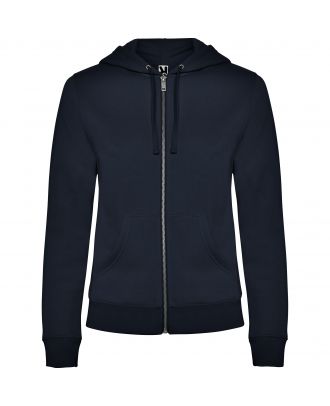 Sweat-shirt femme capuche VELETA marine